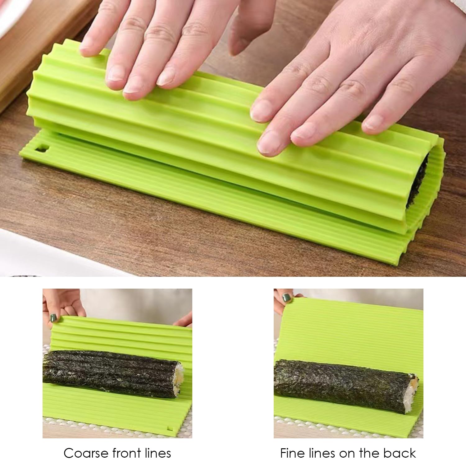 Kit Sushi Maker SKYSER 20 Pièces - Moules à Sushi, Tapis, Couteau Et Baguettes Moules à Sushi Maison