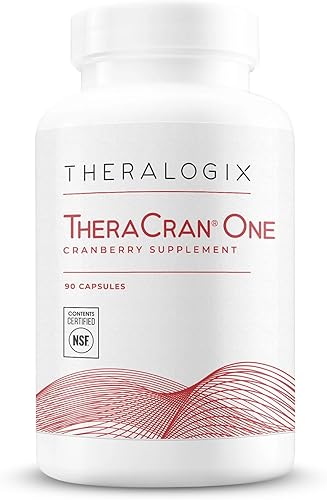 TheraCran One Cranberry Supplement 36 mg de PAC por cápsula Suministro de 90 días Extracto de arándano apoya la salud del tracto urinario