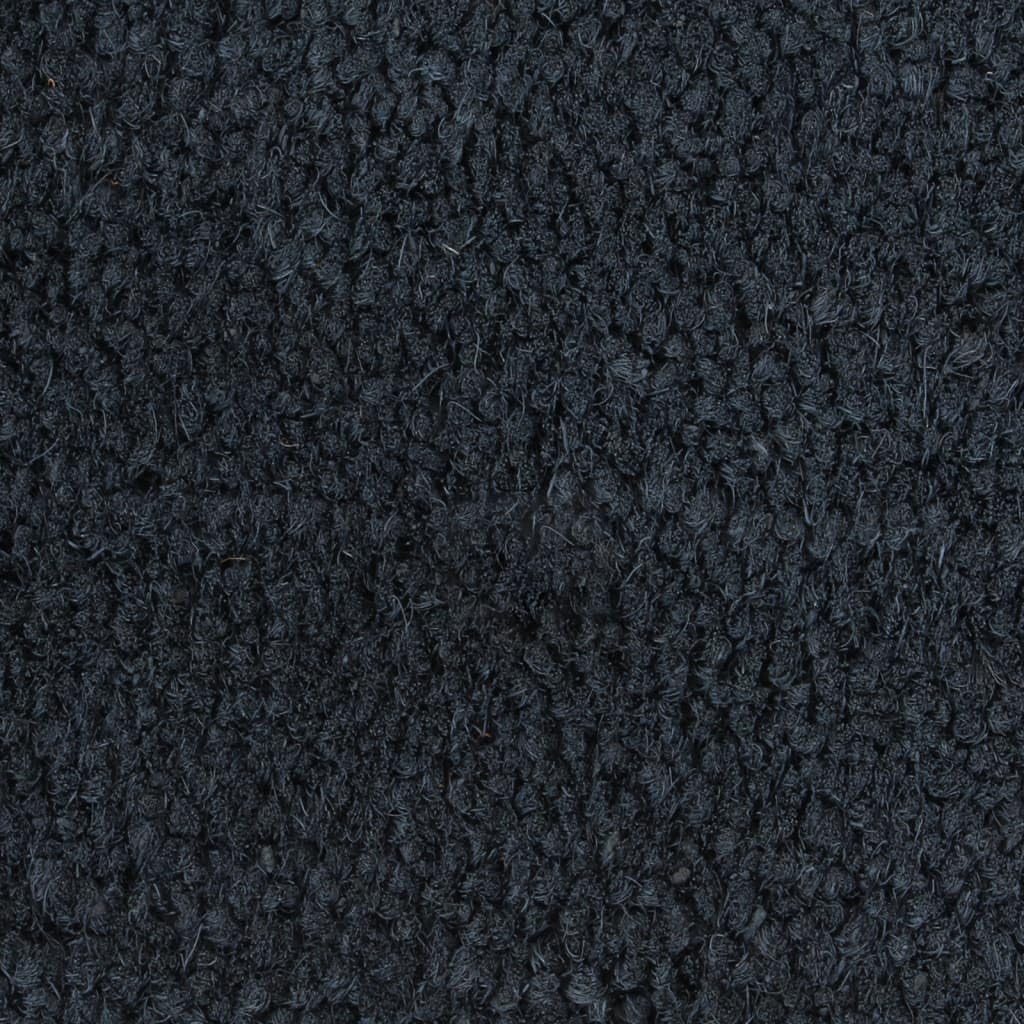 vidaXL Wycieraczka, ciemnoszara, 90x150 cm, włókno kokosowe, tuftowana