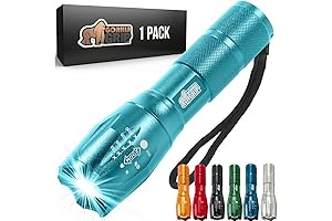 Gorilla Grip Rechargeable Camping Flashlight