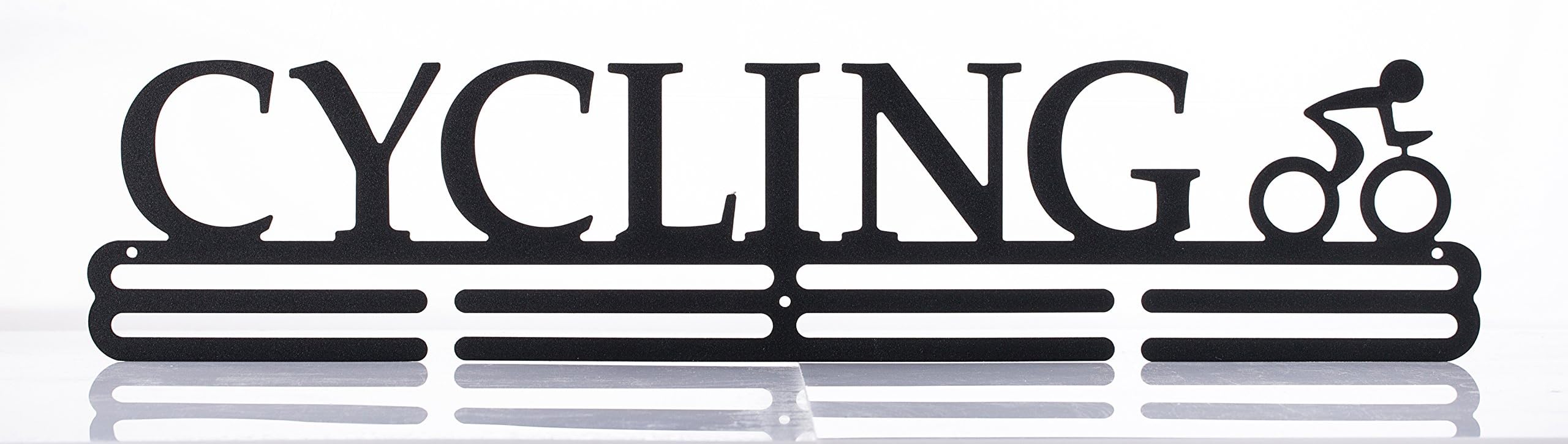 Sports Medal Holder Medal Hanger Cycling Carbon Steel Two Tiers Professional Wall Mount