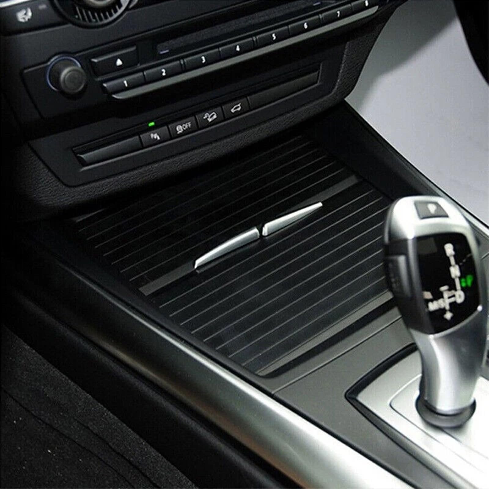 Cache Porte-Gobelet Durable pour BMW X5 X6 E70 E71 | Cache porte-gobelet console centrale durable compatible pour BMW X5 X6 E70 E71, remplacement intérieur voiture pratique.