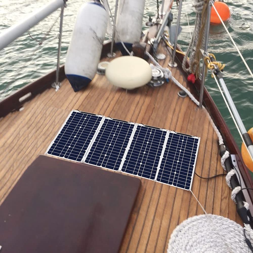 Pannello Solare Pannello Solare Monocristallino 100W Pannello Solare Pannello Solare RV Accumulo Energia Generazione Energia Solare