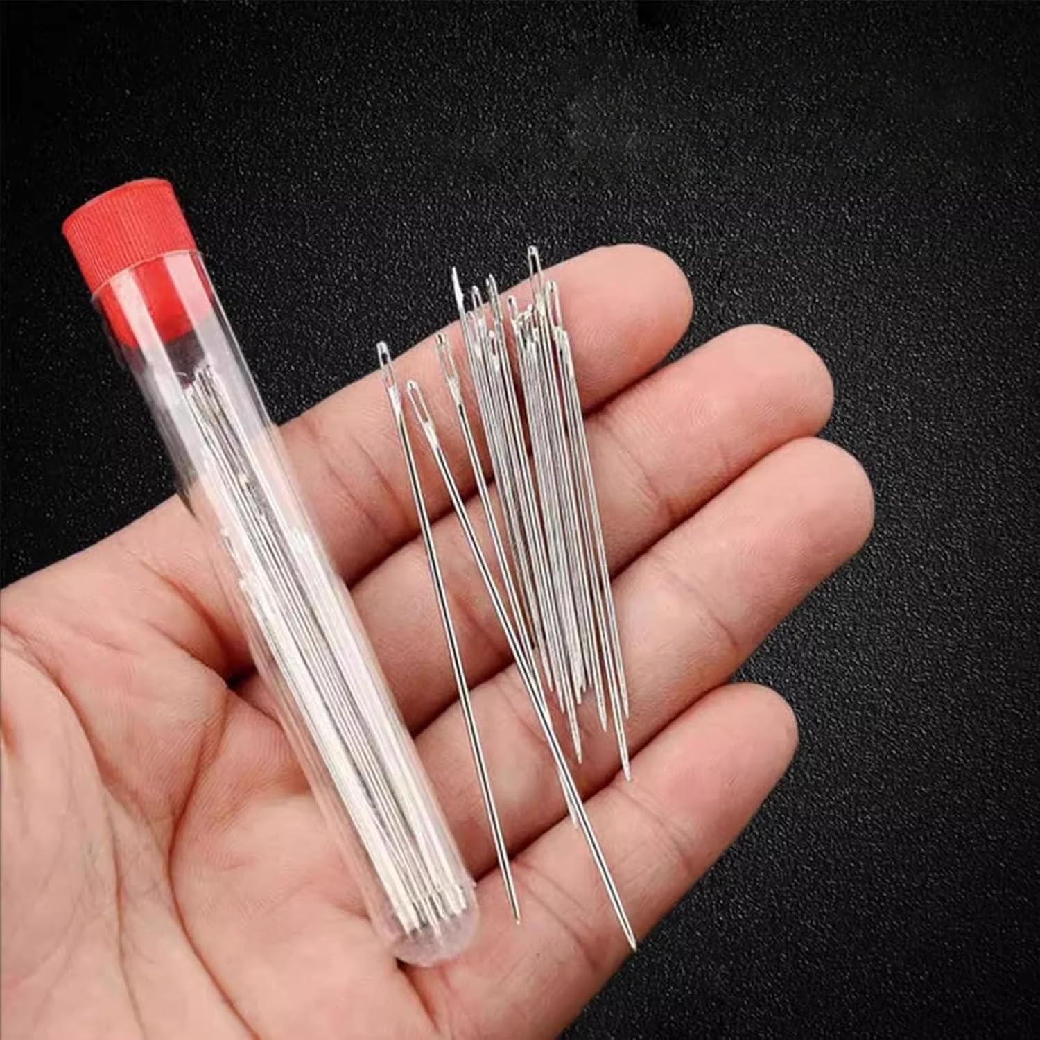 Big Eye Kit D'aiguilles à Coudre En Acier Inoxydable 34/37 Pièces