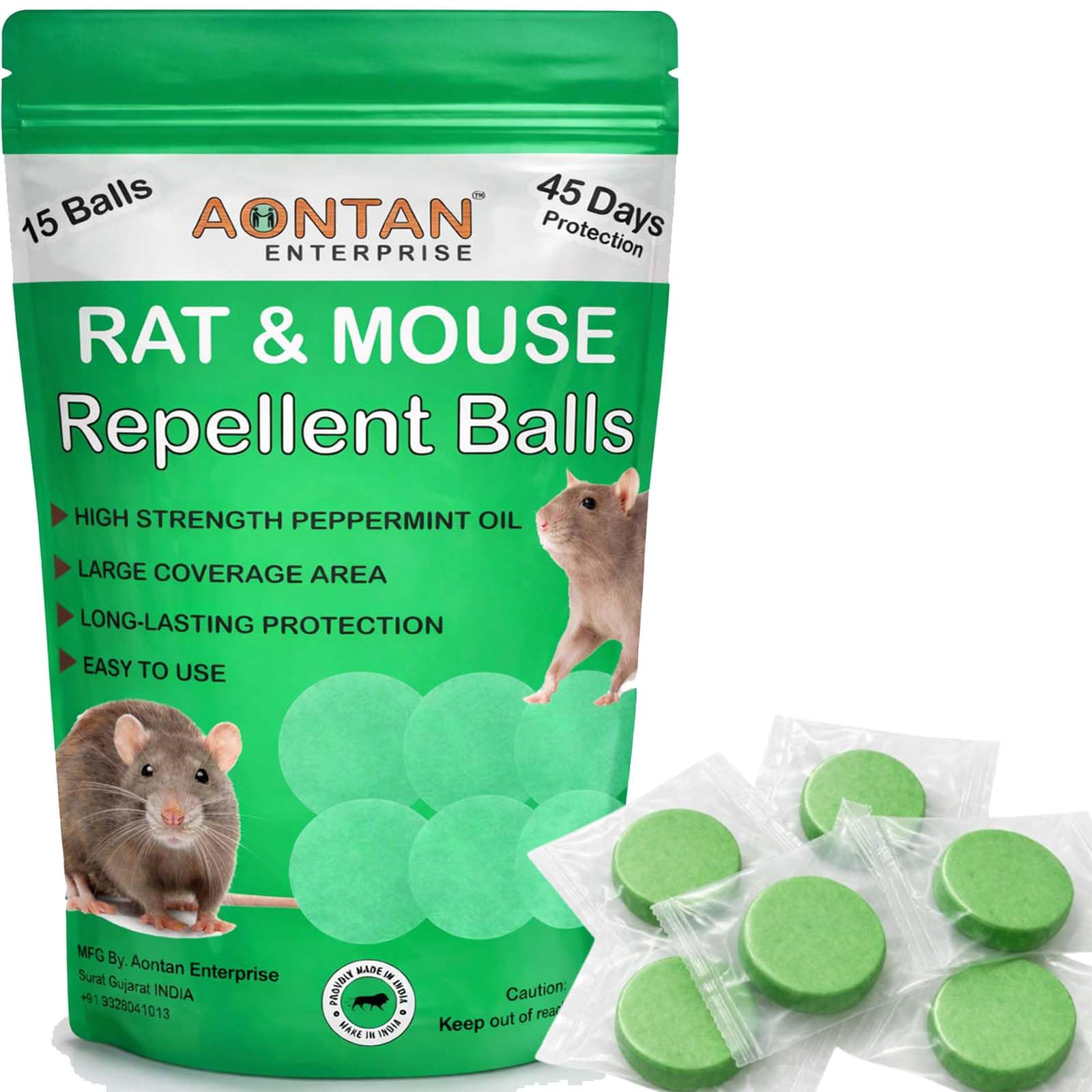 Rat Repellent Car Home Pack of 1 (15 Tablet) Repel Mice and Rats Protect Wires in Car, No Kill Only Repels Home Indoor Outdoor, Garden Patio Garage Rat Controller Pills to Keep Rodents Out of Car (1)-image-19