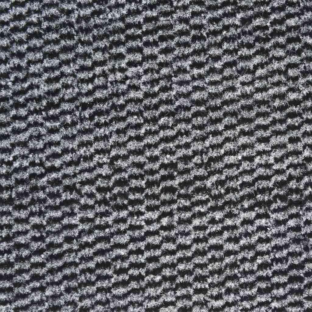 vidaXL Felpudo Antracita 115x300 cm