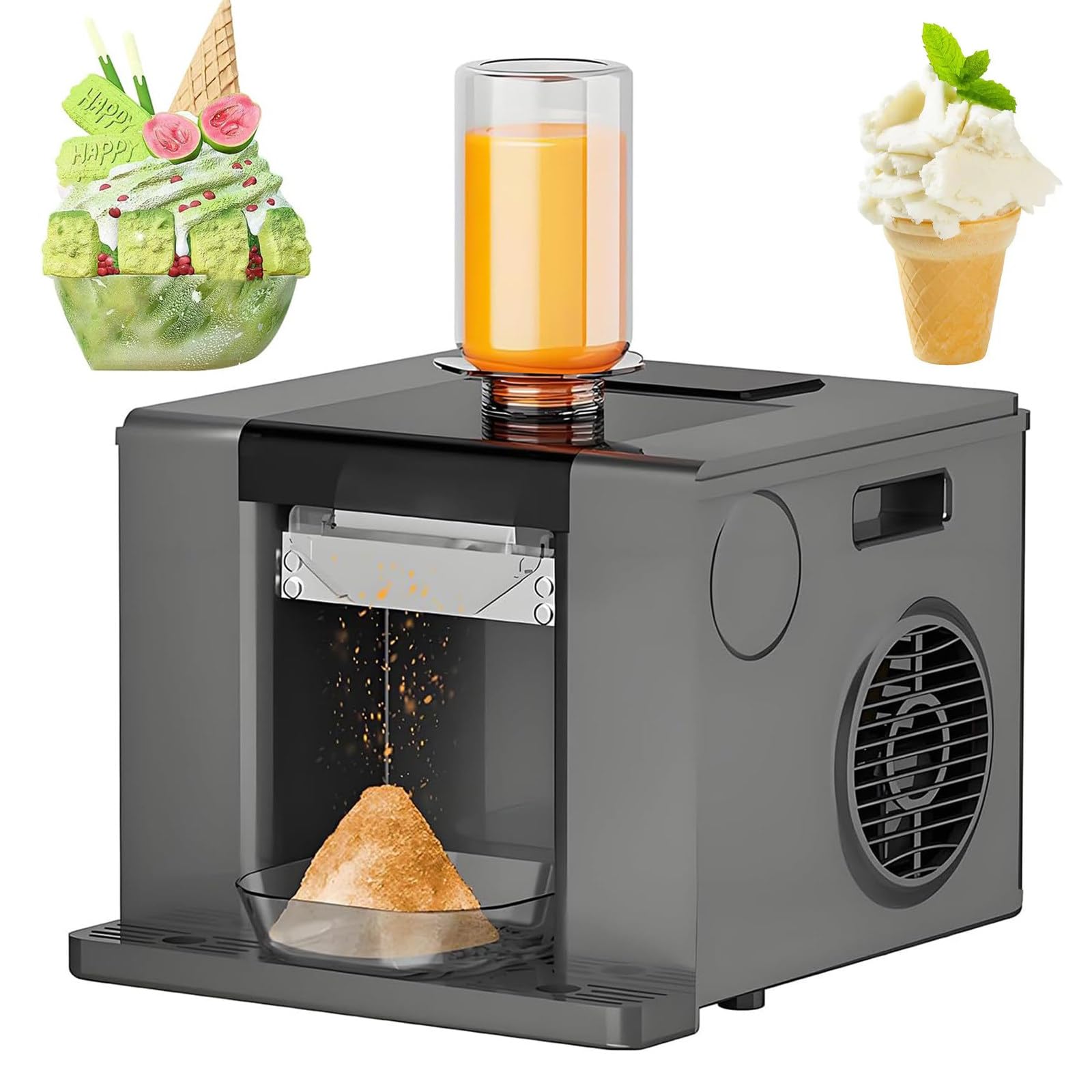 Machine à desserts et glace pilée pour réussir vos boissons frappées sans effort