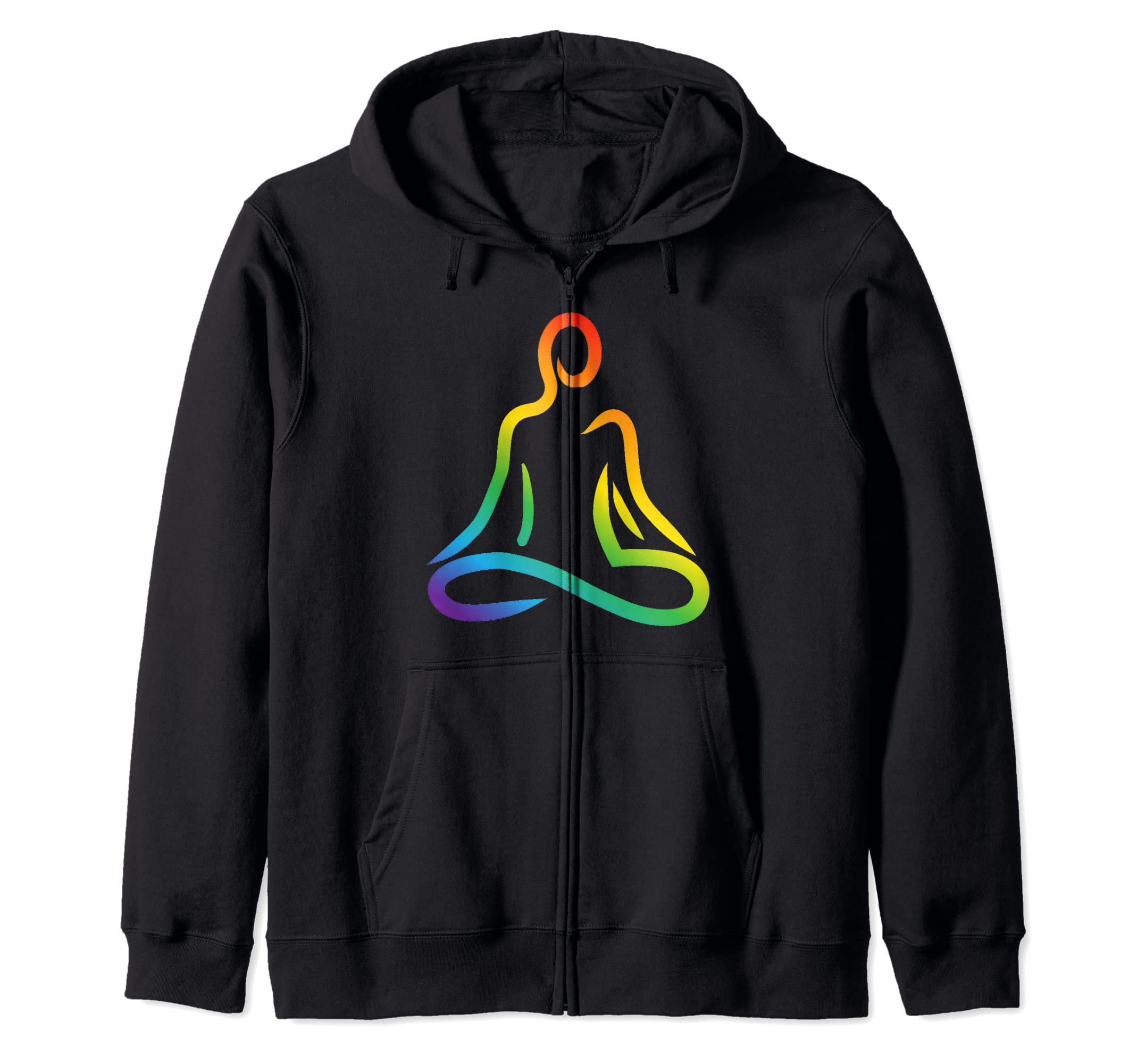 Happy Peace Of Mind Zip Hoodie