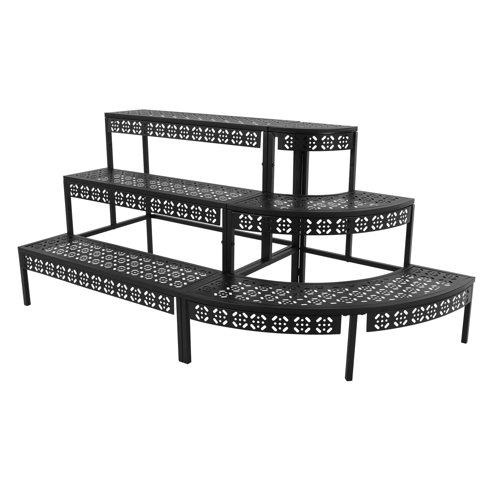 Portavaso per piante da giardino, 130 x 60 x 60 x 60 cm, adatto per piccole e medie dimensioni