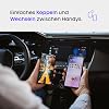 AAWireless Two Wireless Android Car Adapter - Wireless Android Car for Your Car - Quick Connection without Cable - Plug & Play - Stable Connection - Multifunctional Button