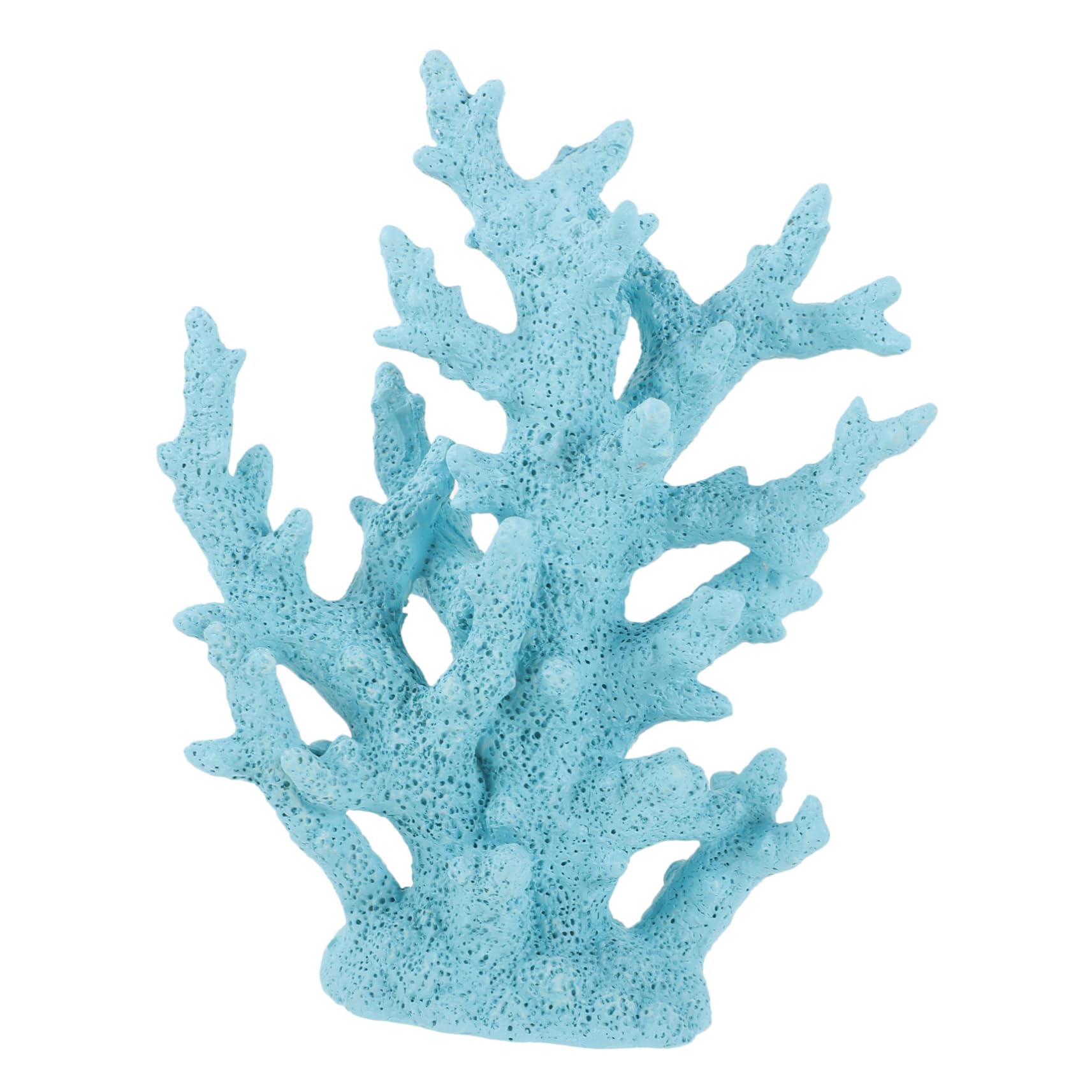 Mikikit Künstliche Korallen-dekoration Für Aquarien Blaues Korallenornament Aus Widerstandsfähigem Resin Leicht Und Pflegeleicht Perfekter Blickfang Für Jedes Fischbecken Für