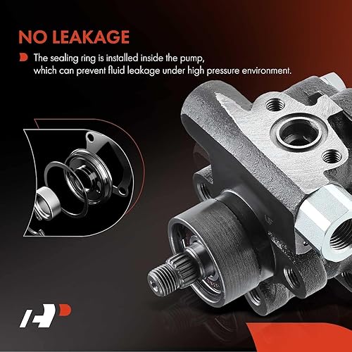 Miniatura 7 de A-Premium Bomba de dirección asistida compatible con Nissan Pathfinder 1987-1988, Pickup 1995-2004, D21 1986-1994, 240SX 1989-1990, 2.4L 3.0L,