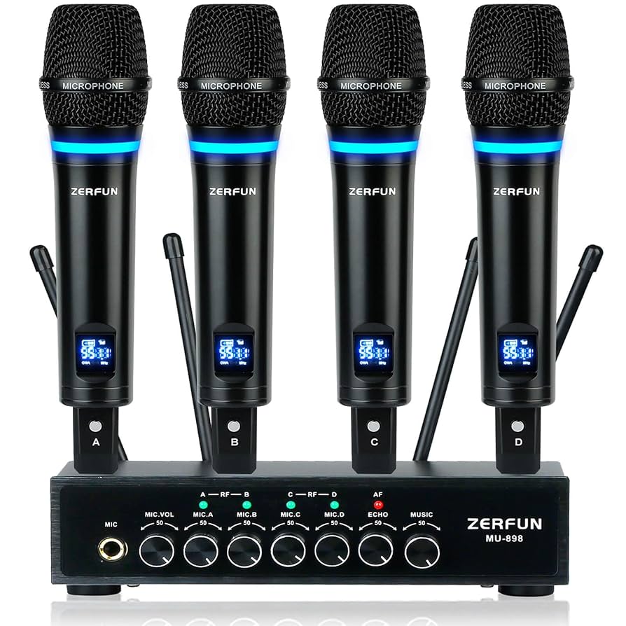 ammoon AM-4D UHF ワイヤレス マイク システム マイク4本 ammoon AM-4D UHF ワイヤレス マイク システム マイク4本 Yahoo