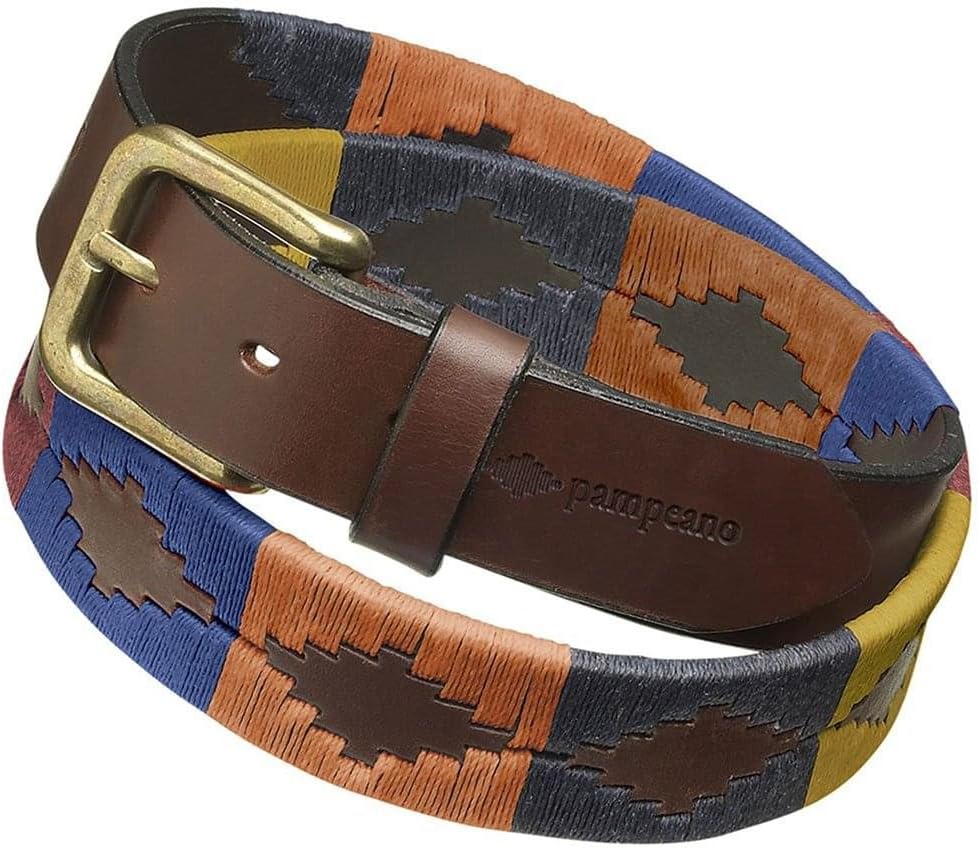 Pampeano Leather Moreno Polo Belt Multi Coloured 38 Regular
