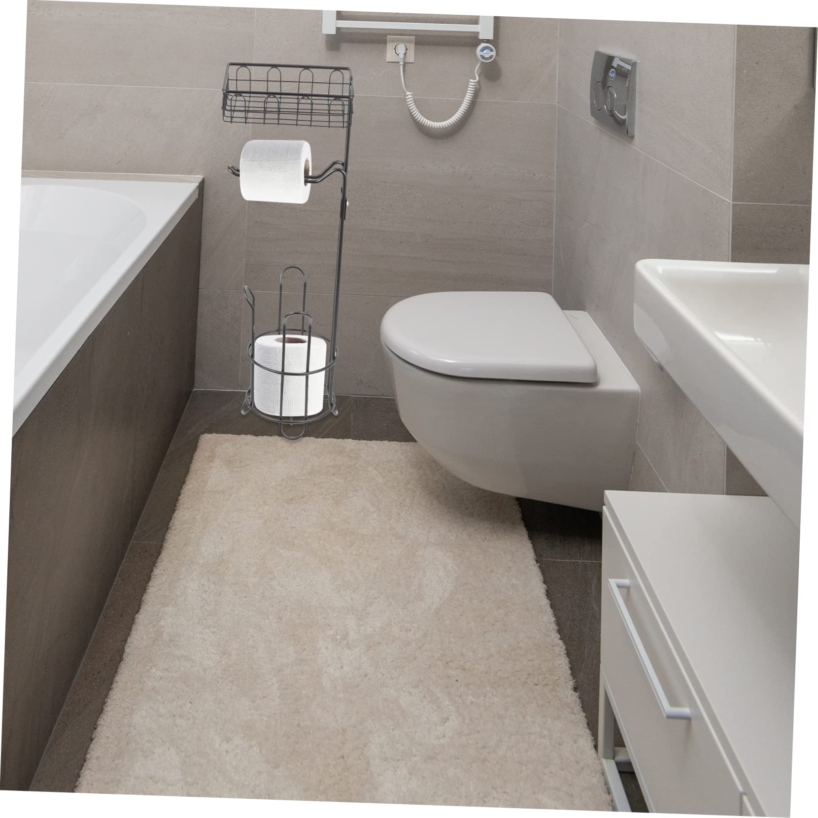 Portarrollos De Papel Hueco Portarrollos De Papel Higiénico Accesorio De Baño Elegante
