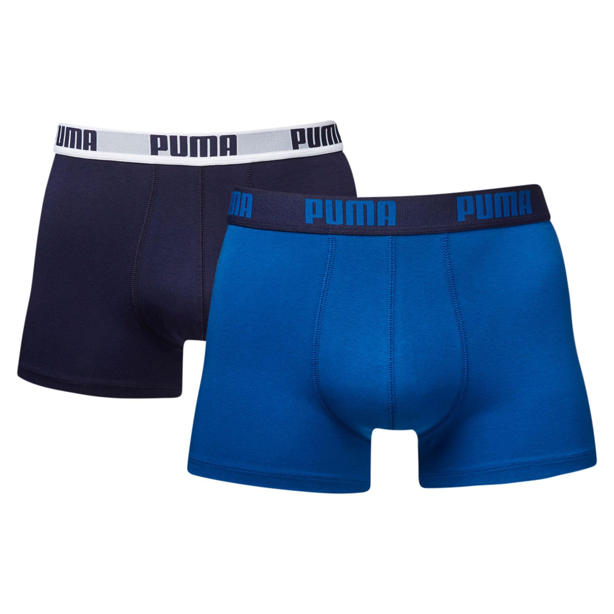 Puma Men's Basic Boxer Shorts - Blue, X-Large