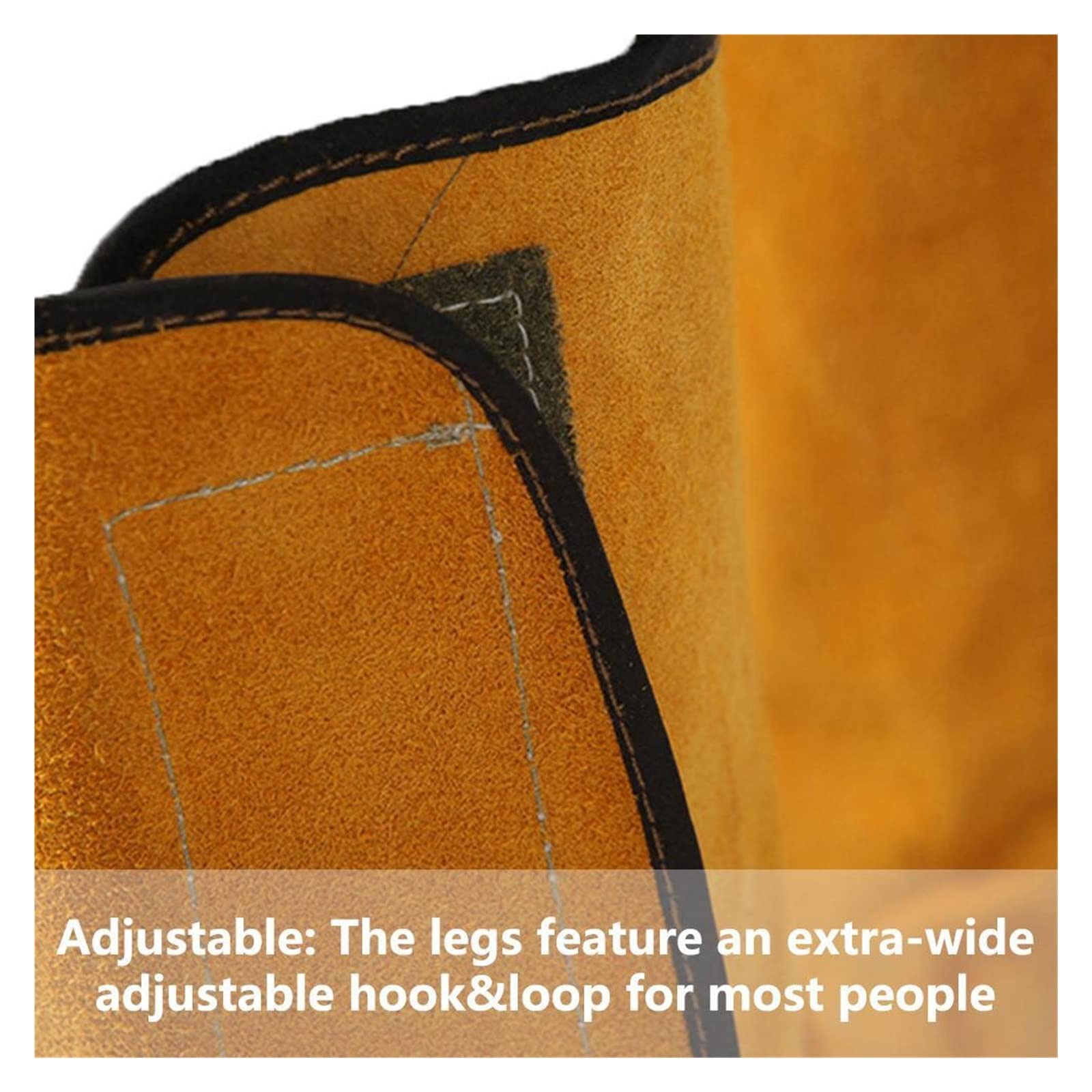 Artículos para soldadura Protector de cuero duradero Protector Flame Retardante Soldadura de soldadura de seguridad Boot abrasión soldado de protección de seguridad del pie resistente al pie