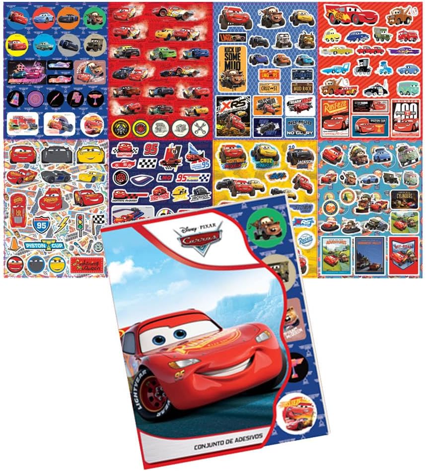 Adesivos Decorados Carros 8Fls Mod 961 (S) - 101947