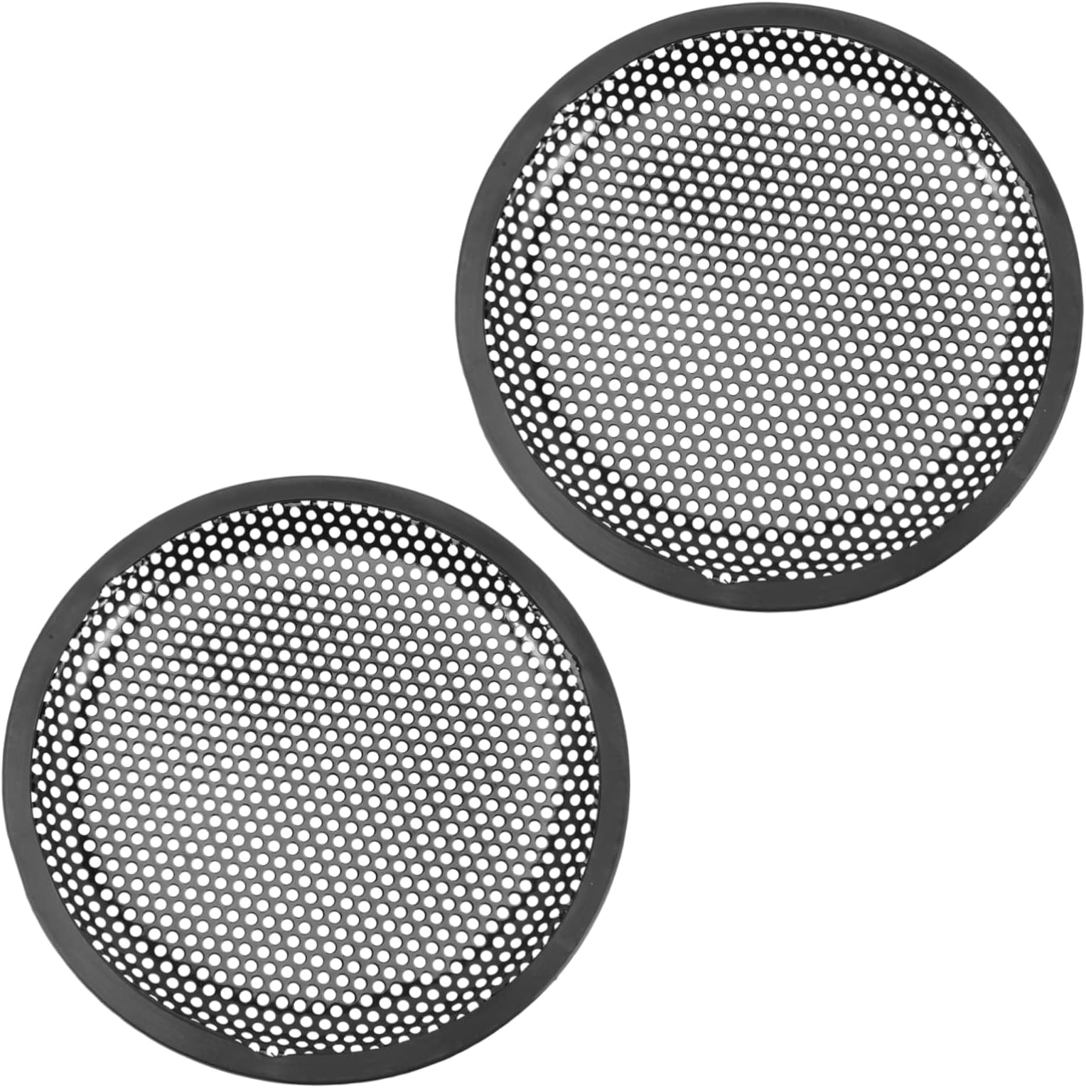 Facmogu 2PCS 8in Woofer Steel Mesh Grill, Black Speaker
