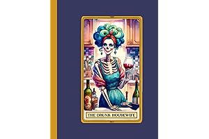 The Drunk Housewife 'Tarot Journal: Embark on a Self-Discovery Odyssey'