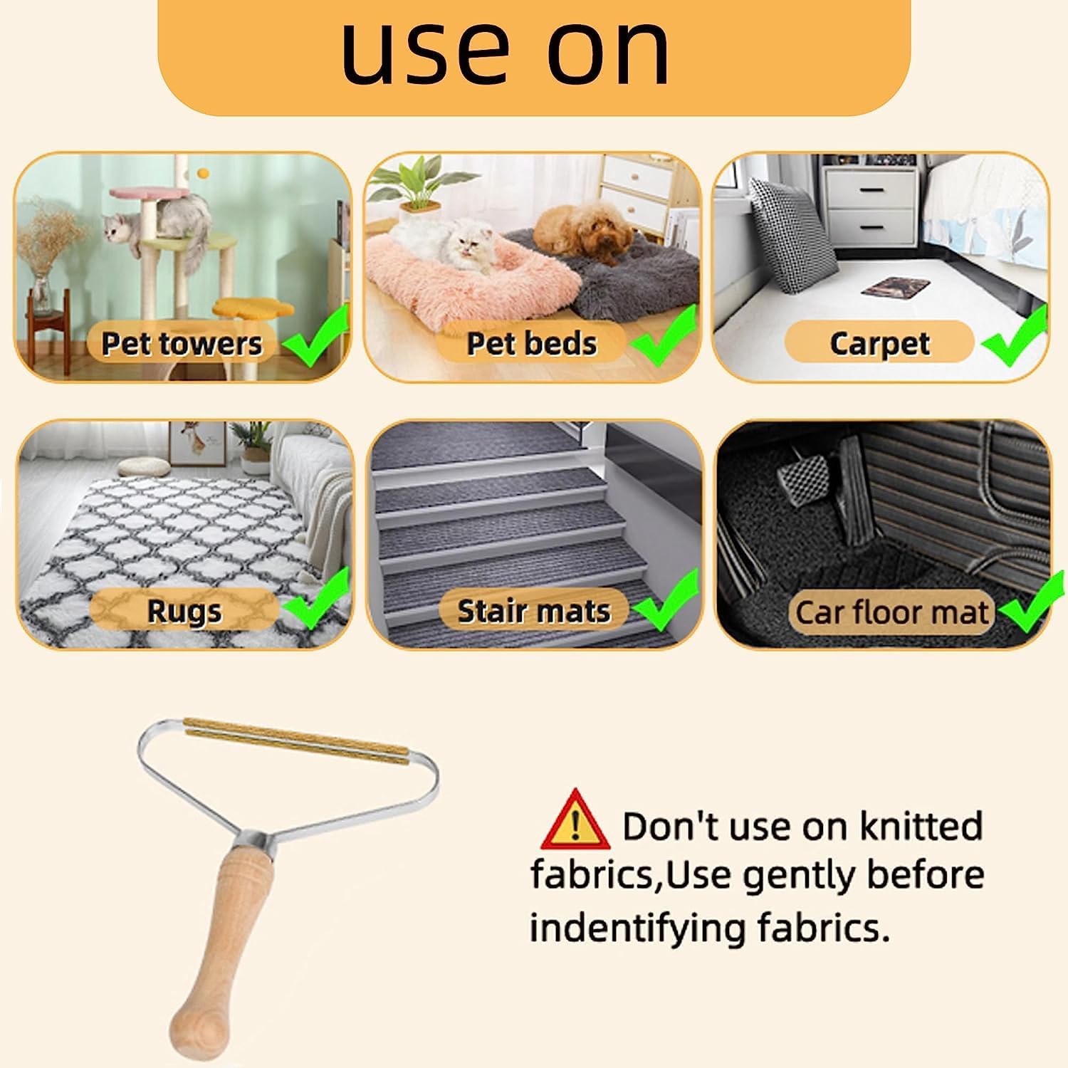 Pet Hair Remover, Pro Special Multi Fabric Edge and Carpet Fur Rake Scraper, Deep Clean Dog Hair Remover, Uproot Lint Cat Hair Removal Tool Shaver for Couch, Pet Towers and Rugs Pet Hair Remover, Pro Special Multi Fabric Edge and Carpet Fur Rake Scraper, Deep Clean Dog Hair Remover, Uproot Lint Cat Hair Removal Tool Shaver for Couch, Pet Towers and Rugs