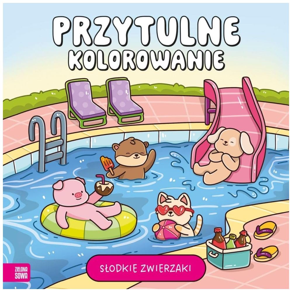 Przytulne kolorowanie. Słodkie zwierzaki