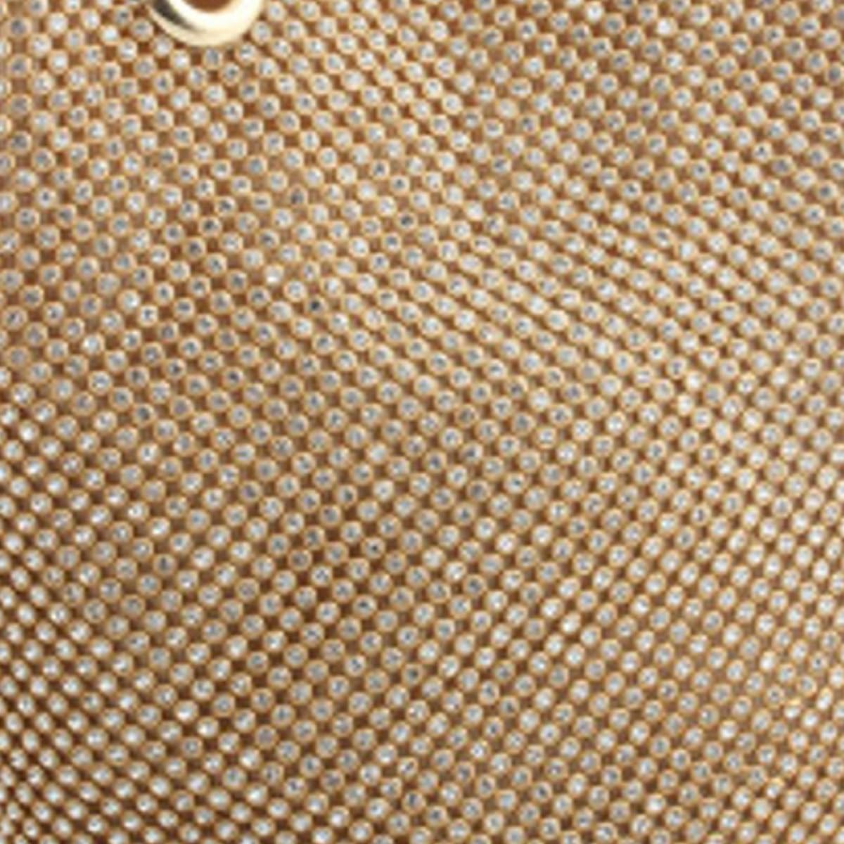 Hemobllo Bolso Dorado Mujer Fiesta Tipo Cubo Con Cristales Bolso De Mano Clutch Para Boda Y Evento Para Móvil Monedero Tarjeta Y Más 7.08X1.96X5.90in