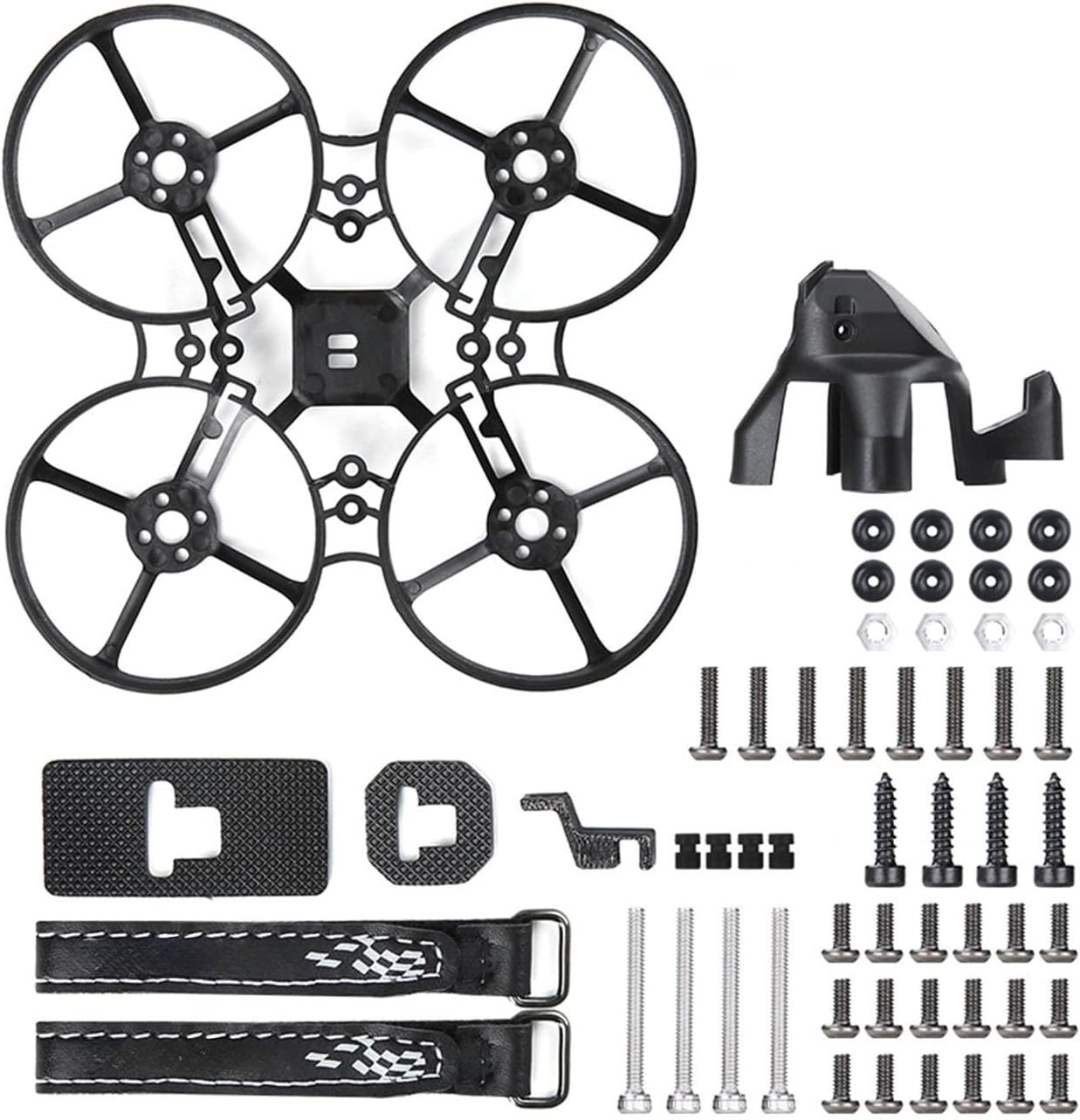 FPV Carbon Fiber Kit for 1.6 inch 75 mm Wheelbase Frame Kit - for DIY Racing Drone Accessories