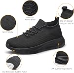 Hommes Glissez sur Chaussures de marche Confort Chaussette Chaussures Non Glissé Mesh Casual Running Sneakers