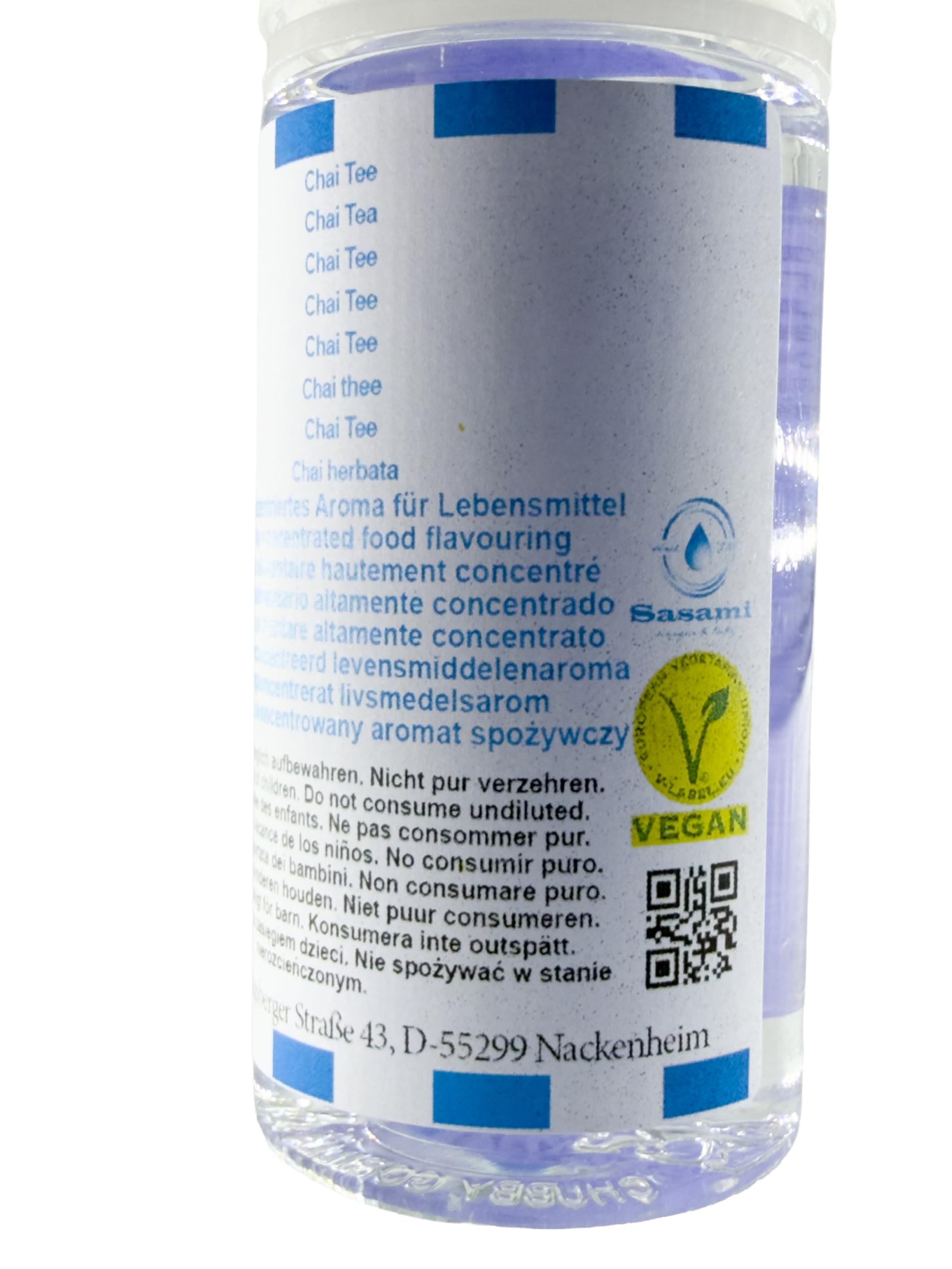 Chai Tee aroma concentrato - vegano - Sasami - 100ml