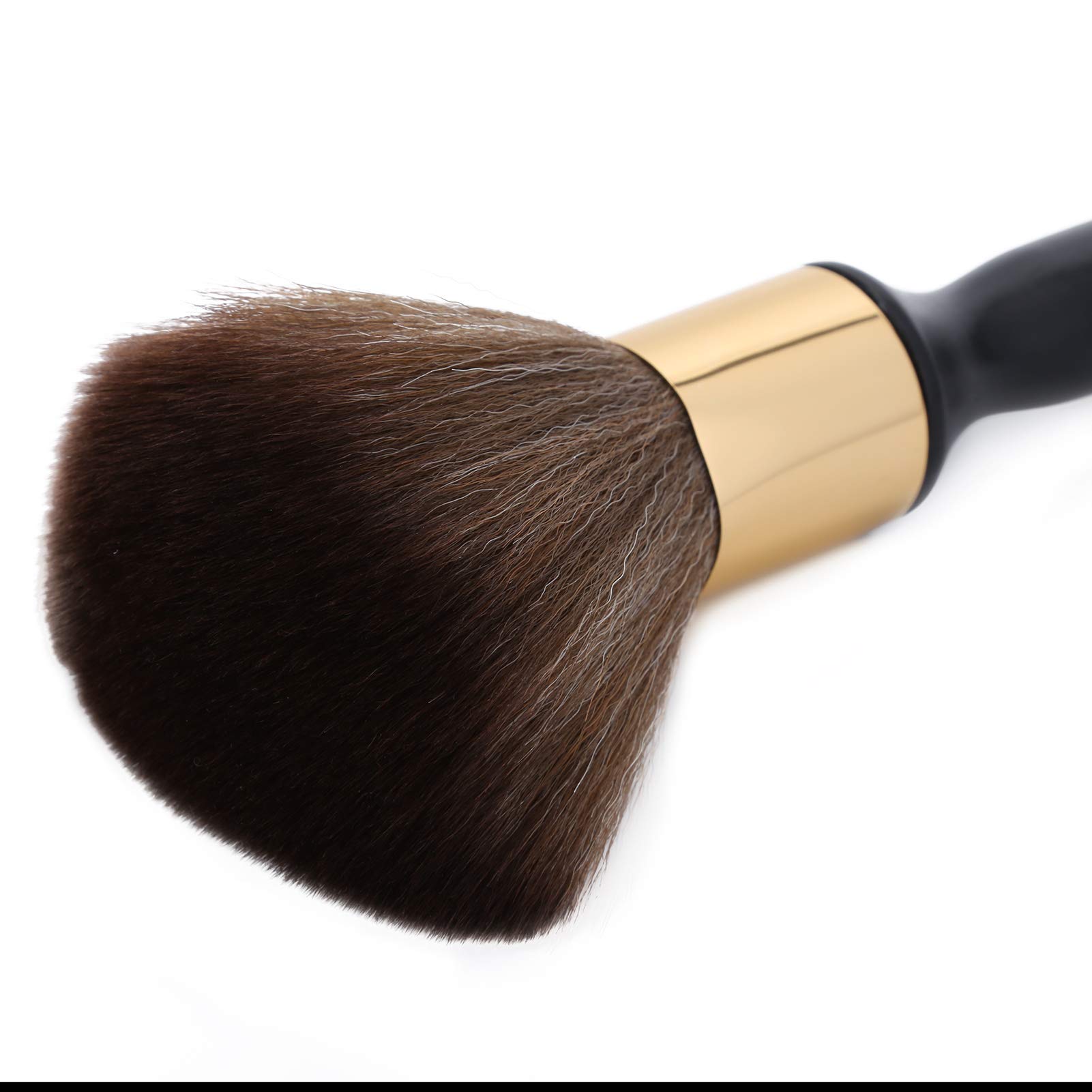 Neck Duster, Weit verbreitete Neck Duster Bürste für Friseursalon für den Haushalt(Schwarz)
