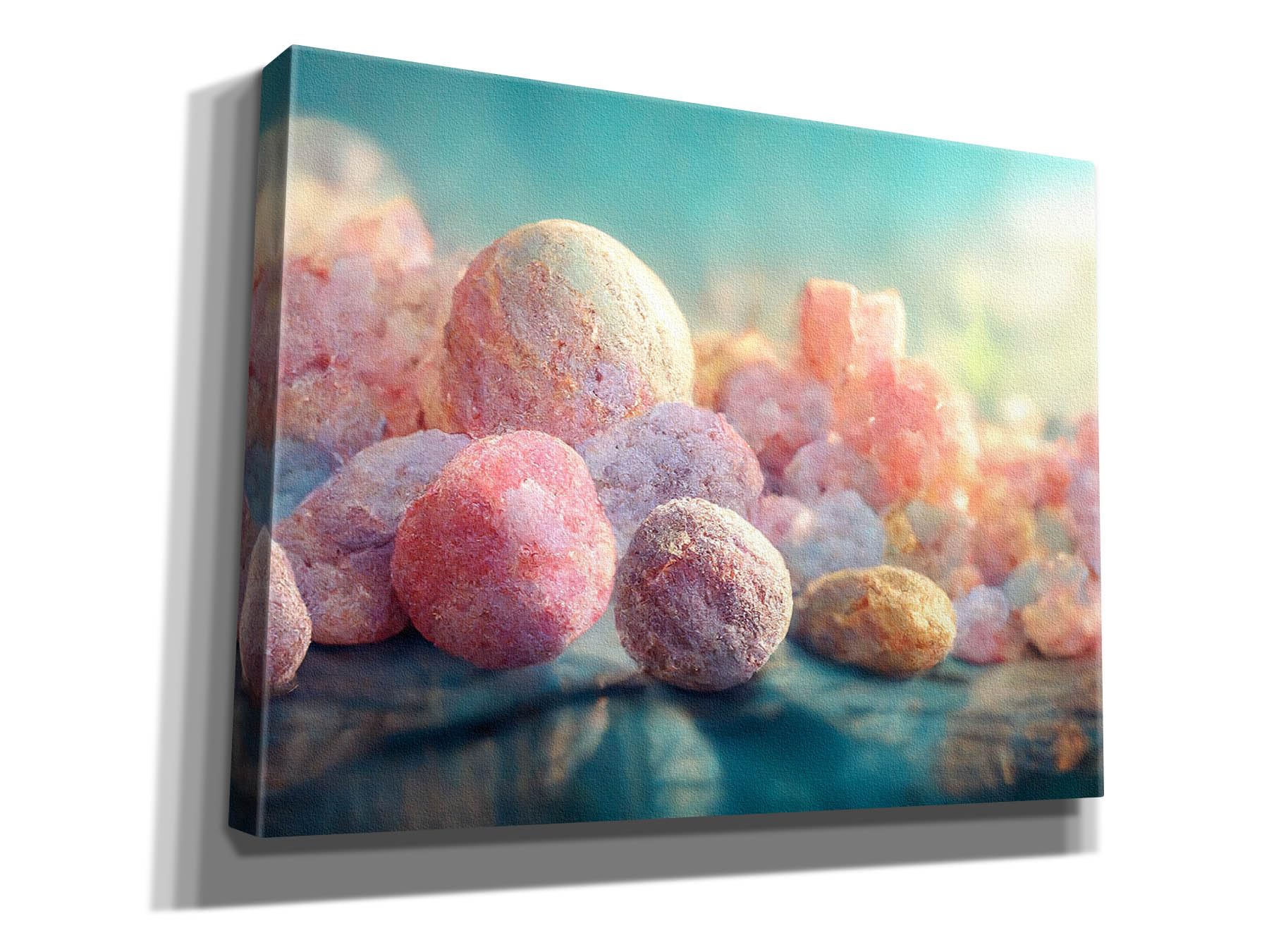 Epic Graffiti 'Flamingos In The Rough ' by Epic Portfolio, Canvas Wall Art, 16