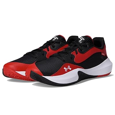 Under Armour Lockdown 7 Low Basketball Shoes Red/Black/White
