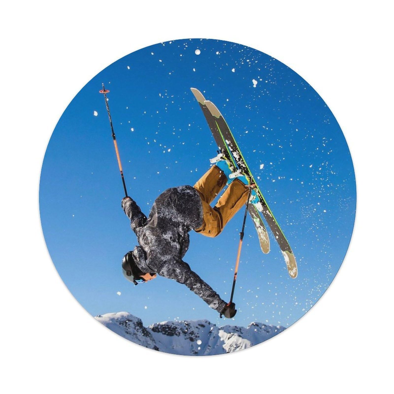 Snowboard Extreme Sports Mountain Winter Action Metal Tin Sign
