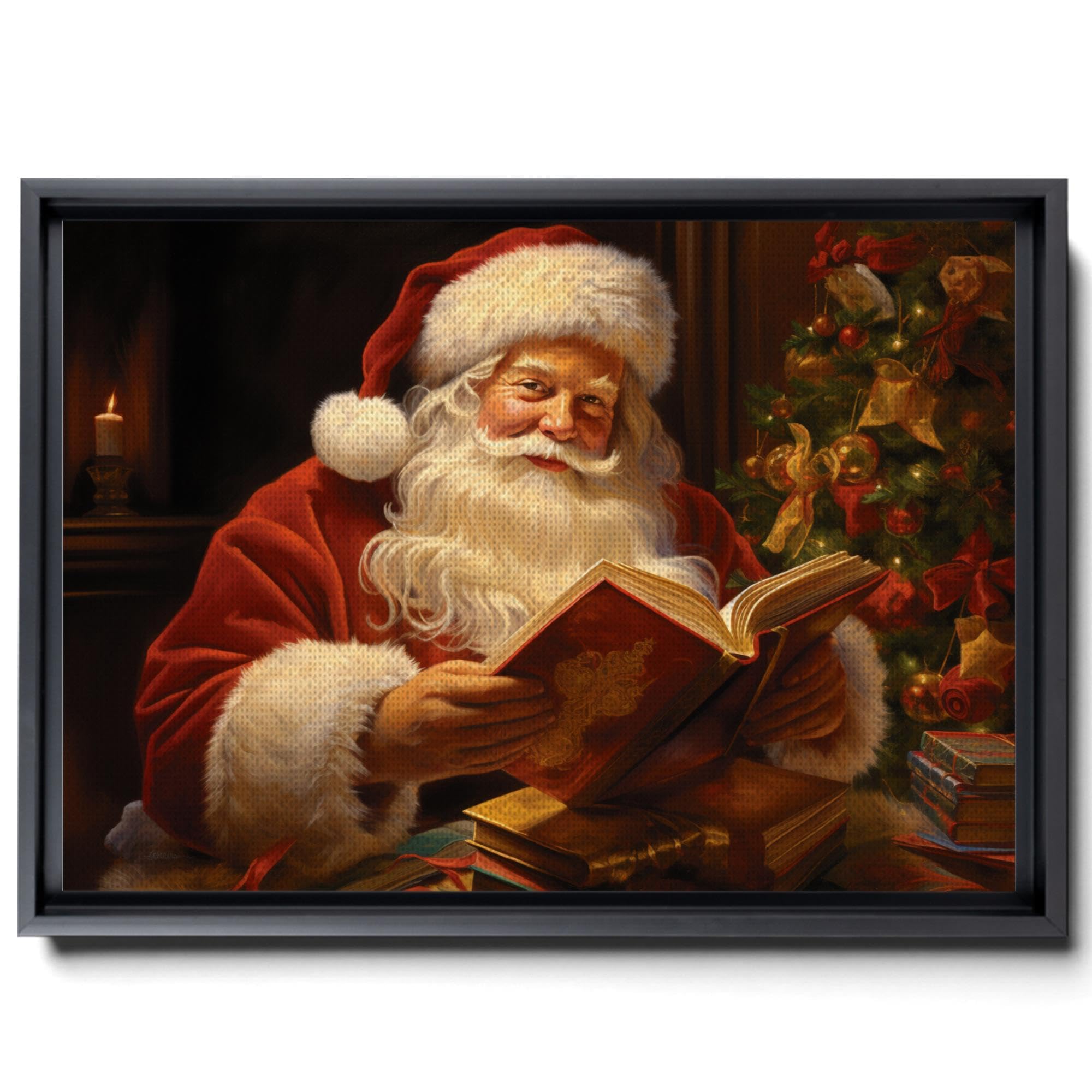 サンタクロース　ビンテージ　壁掛け Amazon.com: Vintage Santa Wall Decor, Santa Claus Christmas Wall