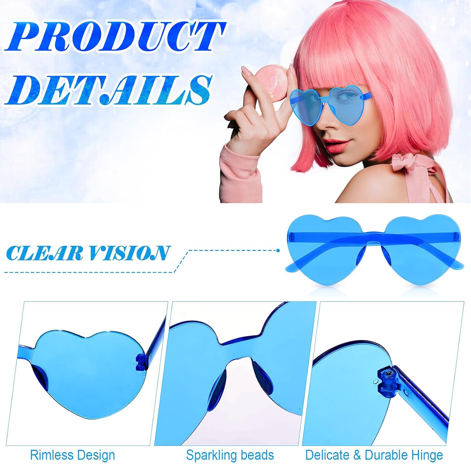 Tutu Skirt for Women Heart Shaped Sunglasses Adult Tulle Tutu Costume Lady 80s Halloween Christmas Party