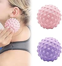 Massage Balls, Fitness Massage Ball, Foot Massager, Foot Massage Roller, Tool for Plantar Fasciitis, Roller Massage Ball, 2 Piece Massage Ball Set Tokaneit
