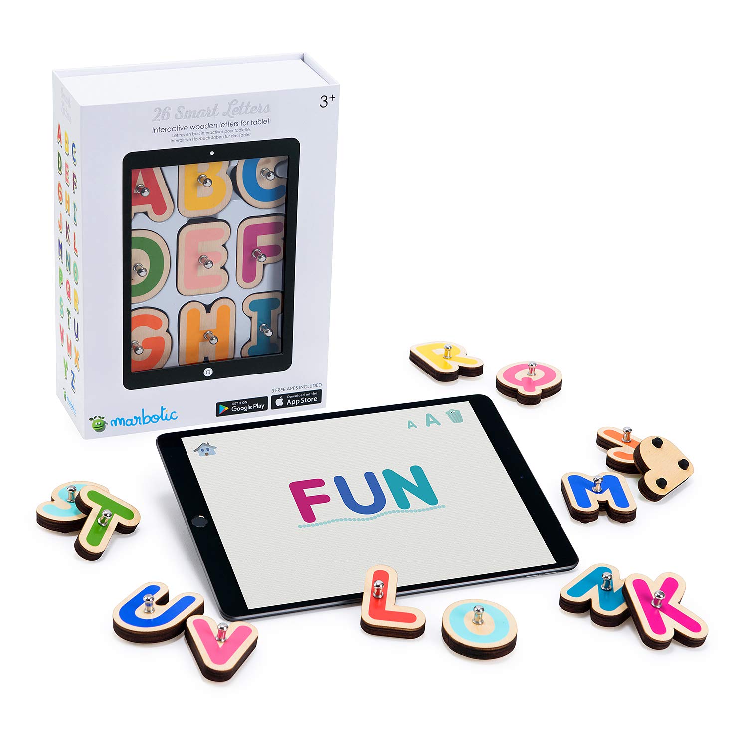 Wooden Letters Marbotic Smart Letters Review Marbotic App Marbotic