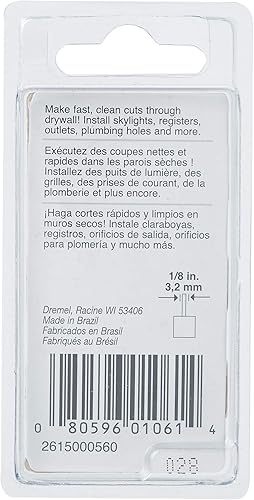 Miniatura 4 de Dremel Broca de corte para paneles de yeso 560 gris