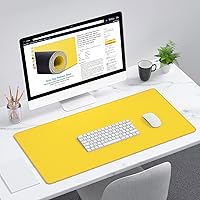 Vista 143 de Dapesuom Alfombrilla grande para mouse, alfombrilla de mouse para juegos extendida con bordes cosidos, alfombrillas de escritorio de tamaño completo