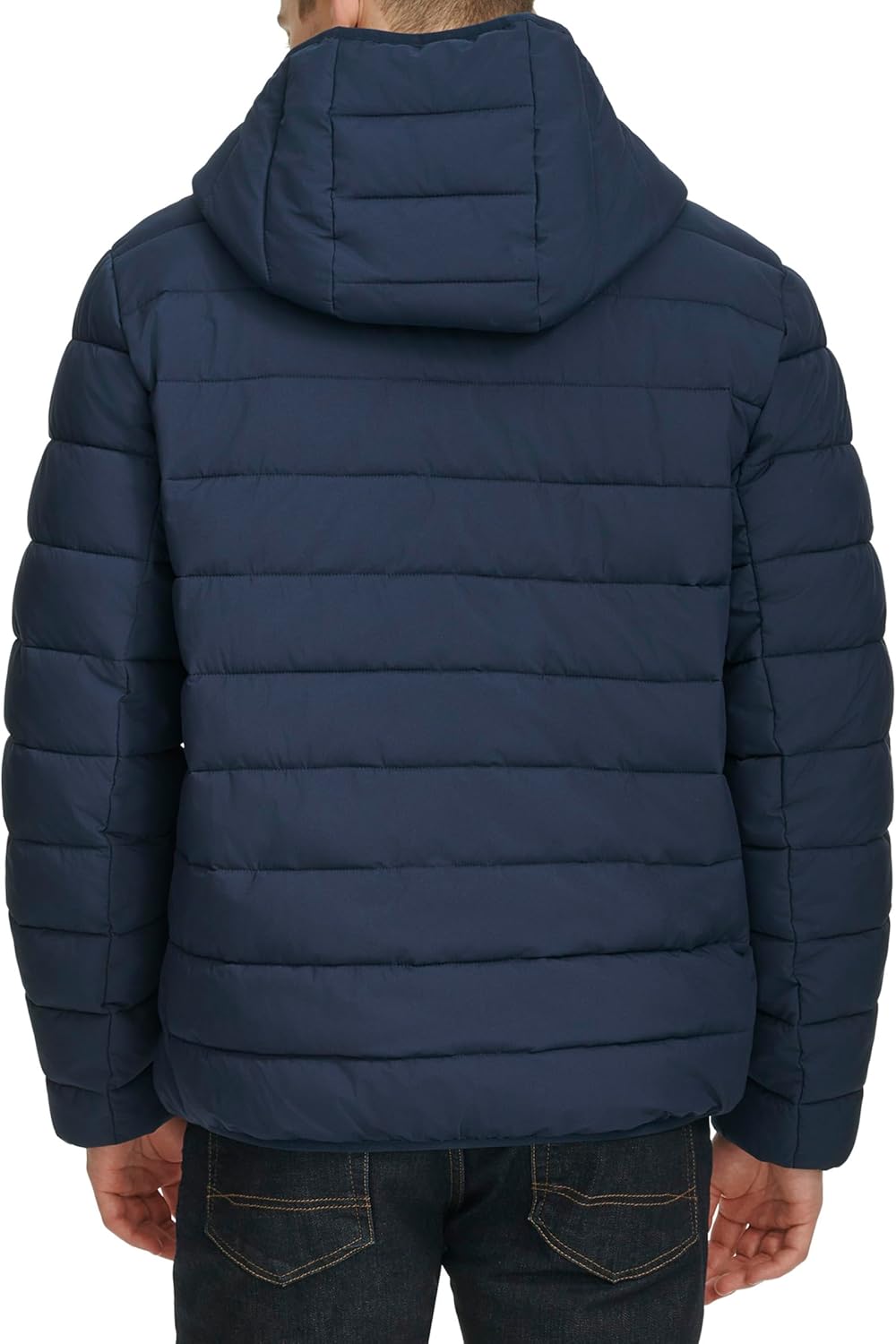 Water Resistant Performance Stretch Hooded Puffer Jacket - Image 3