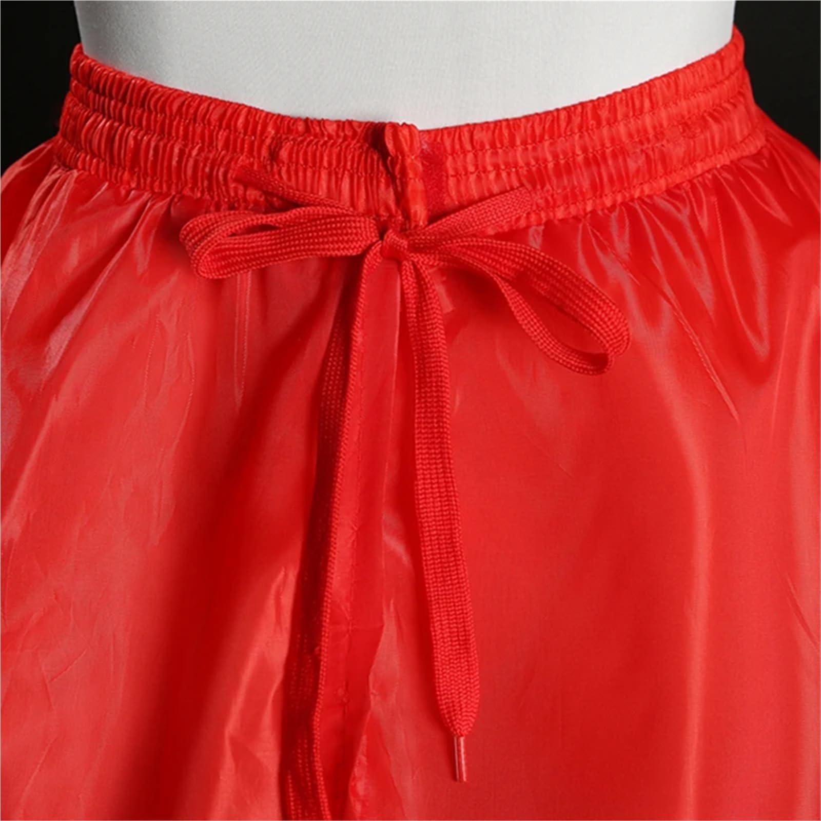 Reifrock Roter 4 Hoops A-Linie Petticoat Krinoline Slip Unterrock for Ballkleid Brautkleid