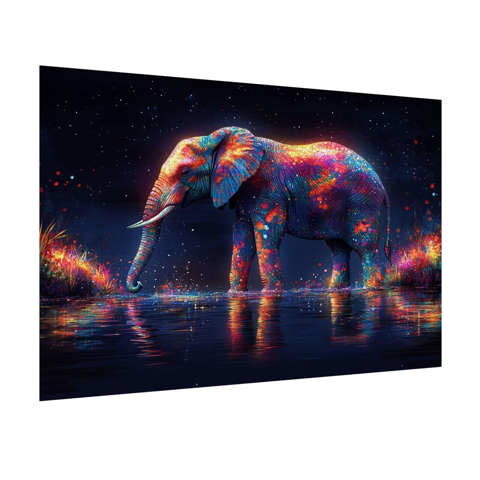 Puzzle 6000 Pezzi Elefanti Puzzle Classici per Gioco Familiare, n-93 | Impossibile Puzzles, Intrattenimento Creativo, Rilassamento e Intelligence, Regalo per Amore e Amico, Il cielo stellare