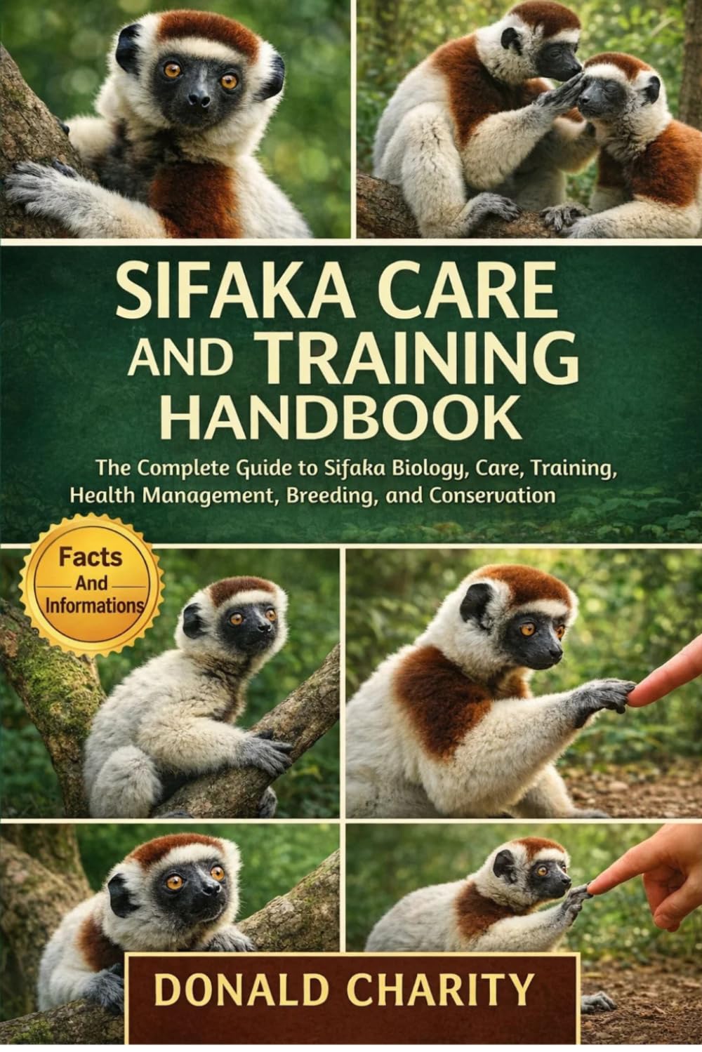 SIFAKA CARE AND TRAINING HANDBOOK: The Complete Guide to Sifaka Biology, Care, Training, Health Management, Breeding, and Conservation.