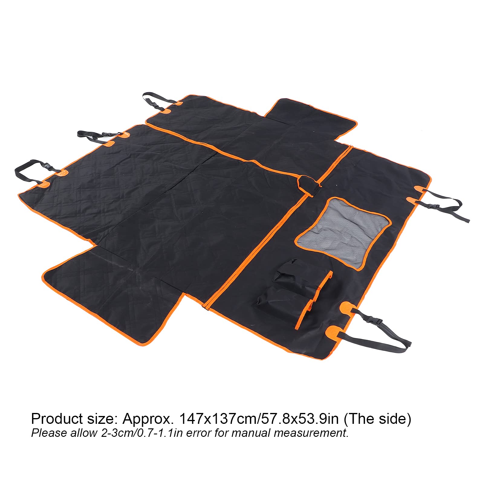 Greensen Protección de Maletero para Perro, Funda de Coche para Perro, Funda de Asiento Trasero para Perros, Maletero Y Parachoques de Suciedad, Arañazos Y Pelo para Coches, Camiones Y SUV 147x137cm