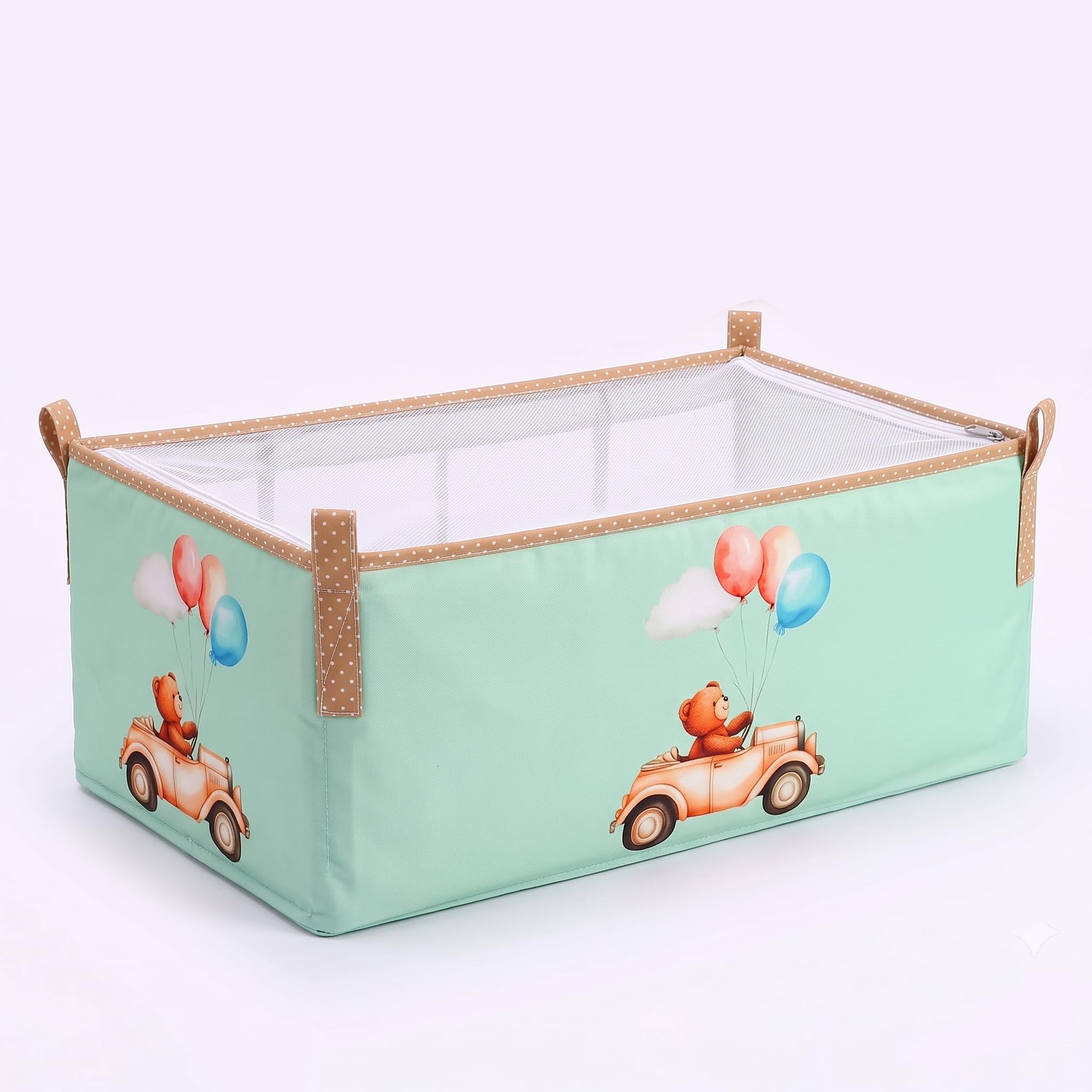 RN 7 Baby Khoyu/Cotton Cradle Cloth for Ghodiyu/Jhula/Palna with Astar Double Layer Support | Cloth for Cradle Stand Use print sky print,82X32 cm,Koala Jungle Print, Navy Blue-image-47