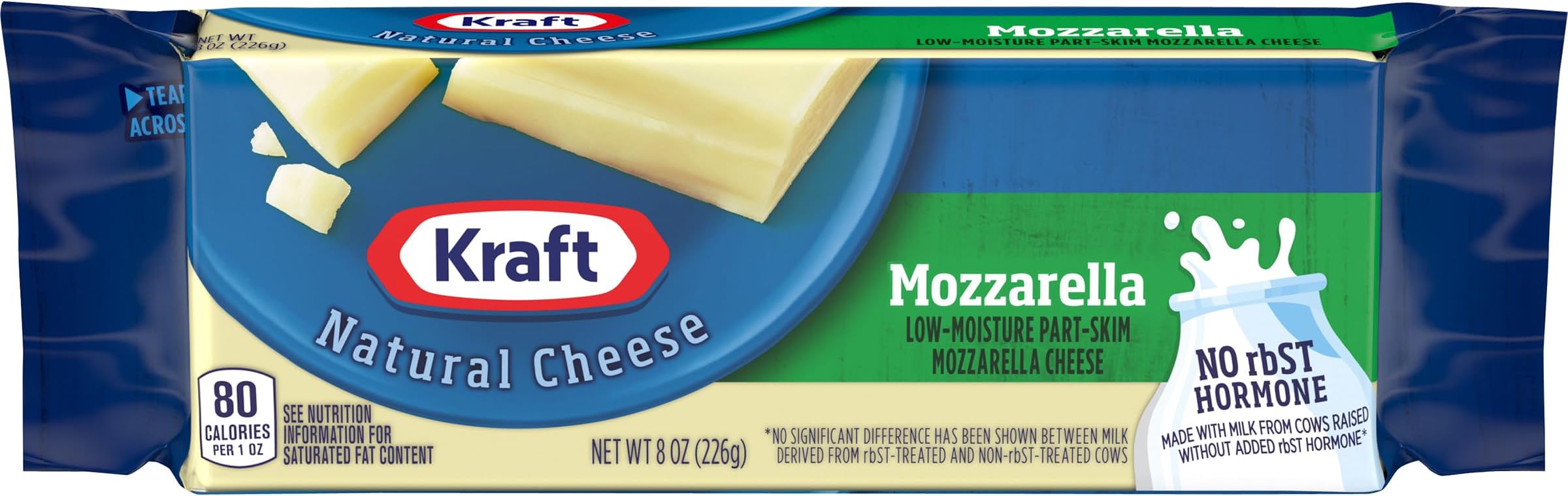 Kraft Mozzarella Cheese (8 oz Block)
