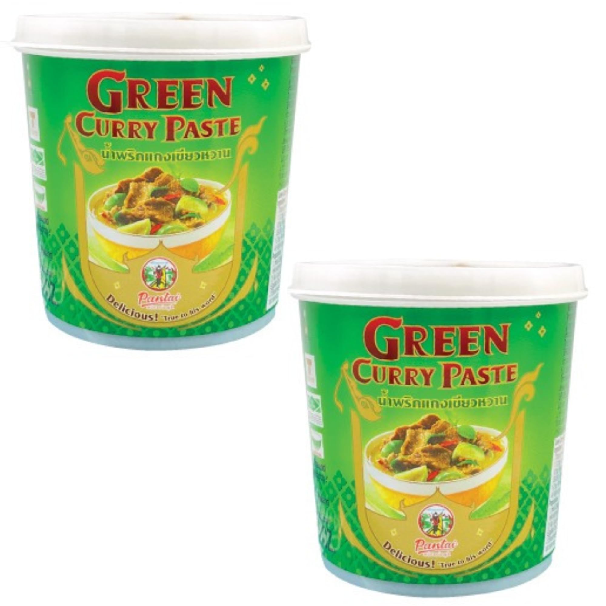 Pantai, Green Curry Paste, Thai Curry, Multi-Purpose Uses Paste, Natural Spices, MSG-Free - (Pack of One, 400 Gram)