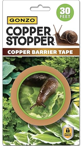 GONZO Copper Stopper Slug and Snail Barrier Tape 30 Feet