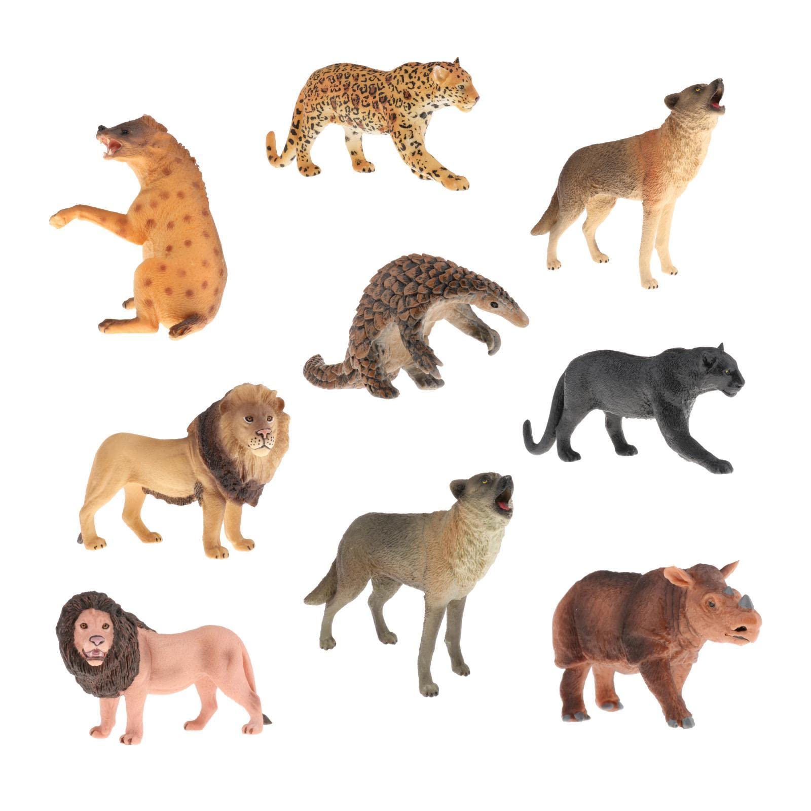 Enakshi® Simulation Animal Figures Model Kids Educational Toys Gifts Hyena|Toys & Hobbies | Action Figures | TV, Movie & Video Games